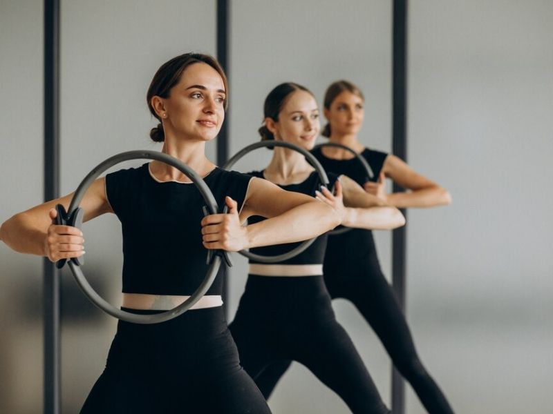 Một số dụng cụ Pilates thường đươc sử dụng tại nhà