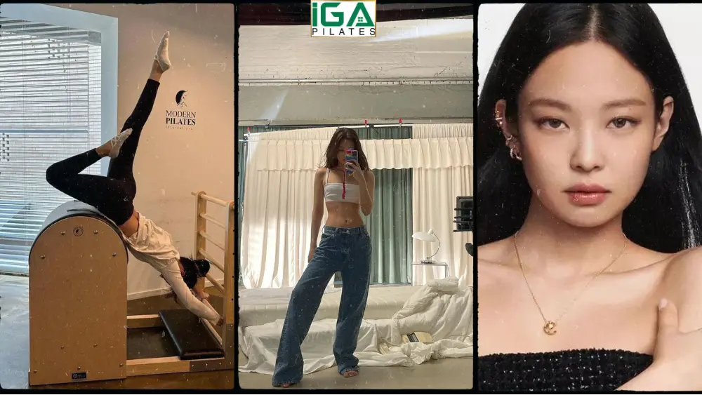 Jennie (BLACKPINK) tập pilates