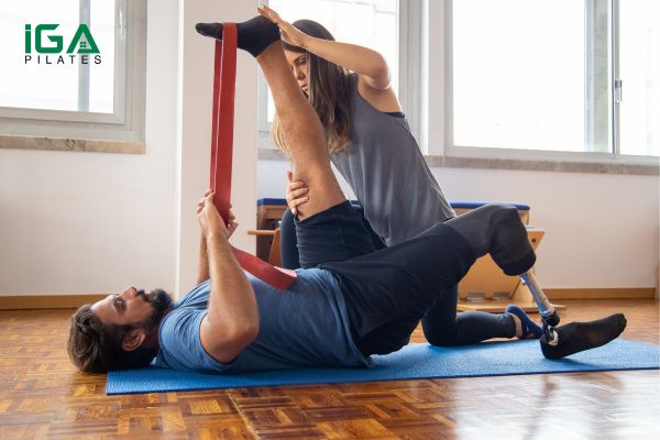 Bài tập Pilates One Leg Circle tác động đến những cơ nào?