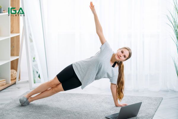 Hướng dẫn tập pilates online hiệu quả