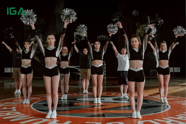 Cheerleading giúp phát triển toàn diện các nhóm cơ trên cơ thể