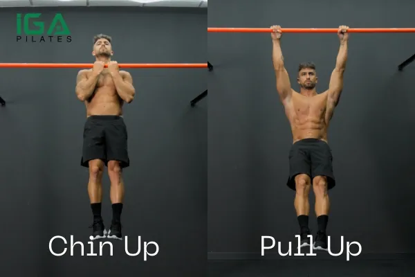 Thoạt nhìn, Chin Up và Pull Up là 2 bài tập giống nhau