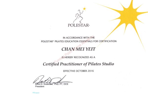 Chứng chỉ huấn luyện viên Pilates Polestar Pilates Comprehensive Studio Certification