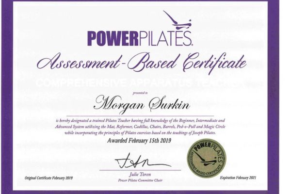 Chứng chỉ huấn luyện viên Pilates Power Pilates Comprehensive Pilates Certification