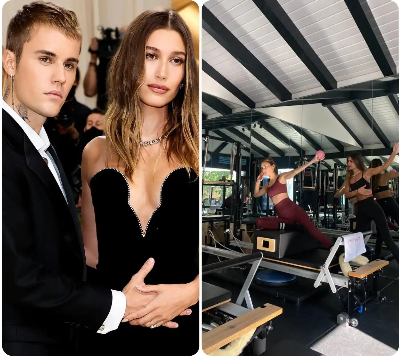 Hailey Bieber và bộ môn Pilates