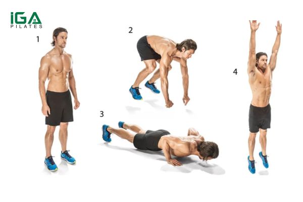 Bài tập HIIT workout Burpee with Push-up