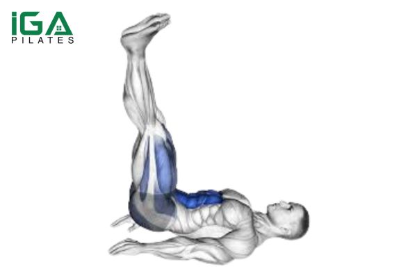 Leg Raise tập trung vào cơ core giúp cải thiện vóc dáng và tư thế người tập