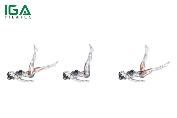 Alternating Leg Lifts - một biến thể của Leg Raise