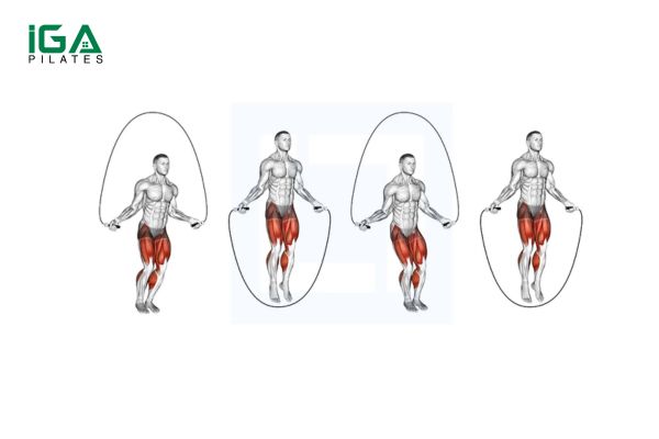 Feet Side to Side là một kỹ thuật nhảy dây kết hợp chuyển động ngang của bàn chân