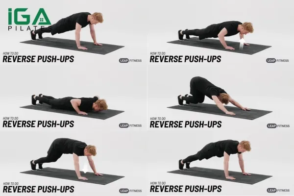 Các bước thực hiện Full-body Reverse Pushup