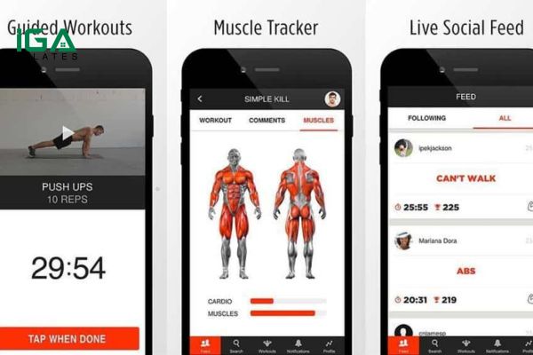 App tập calisthenics miễn phí Madbarz