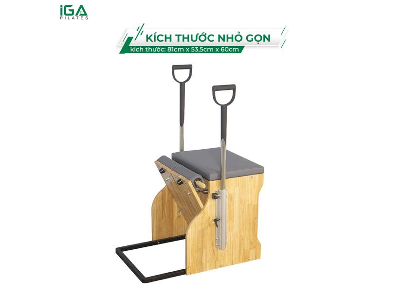 Wunda Chair tay nắm vuông