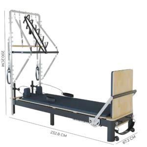 Pilates Reformer Tower khung kim loại (1)