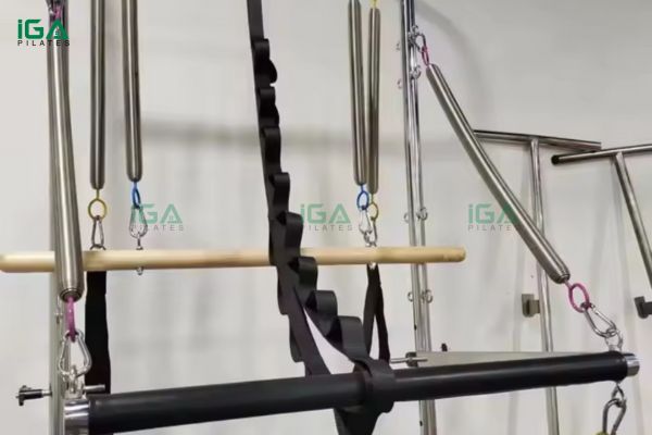 Máy tập Tháp Pilates gắn tường chia sẻ về thông số kỹ thuật