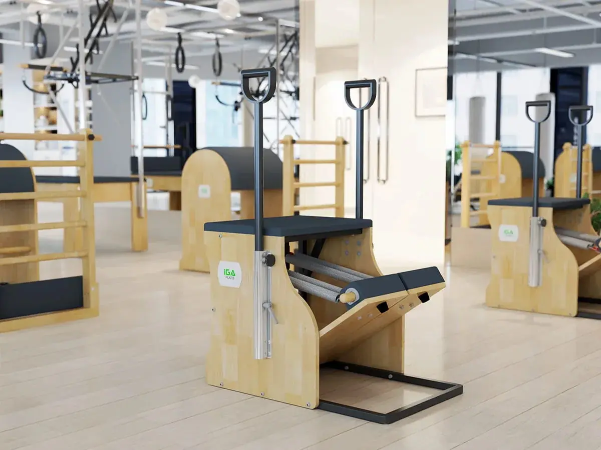 Pilates Wunda Chair khung kim loại 7 Pilates Wunda Chair khung kim loại thiết kế gọn nhẹ