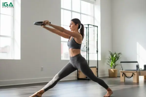 Bài tập Pilates Overhead trên Spine Corrector: Bí quyết giữ dáng và cân bằng cơ thể 14 Bài tập Pilates Overhead trên Spine Corrector - Overhead kết hợp Teaser